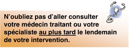 Consulter le médecin traitant